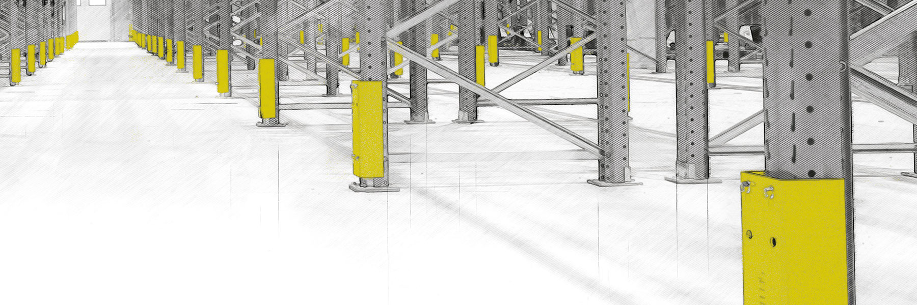 Protège vos rayonnages sans fixation au sol.